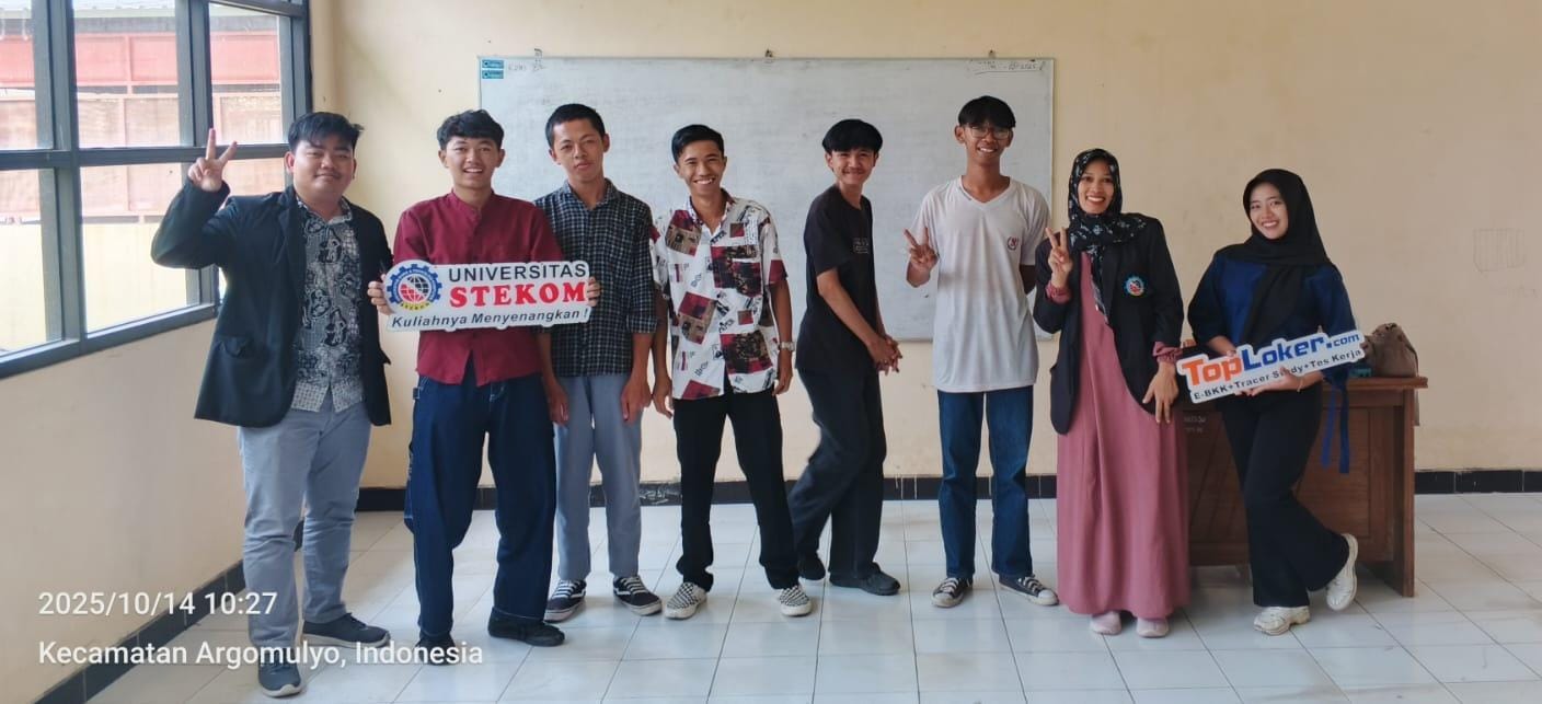 Universitas STEKOM dan TopLoker.com Gelar Sosialisasi PMB dan Program Beasiswa di UPTD SPNF SKB Salatiga