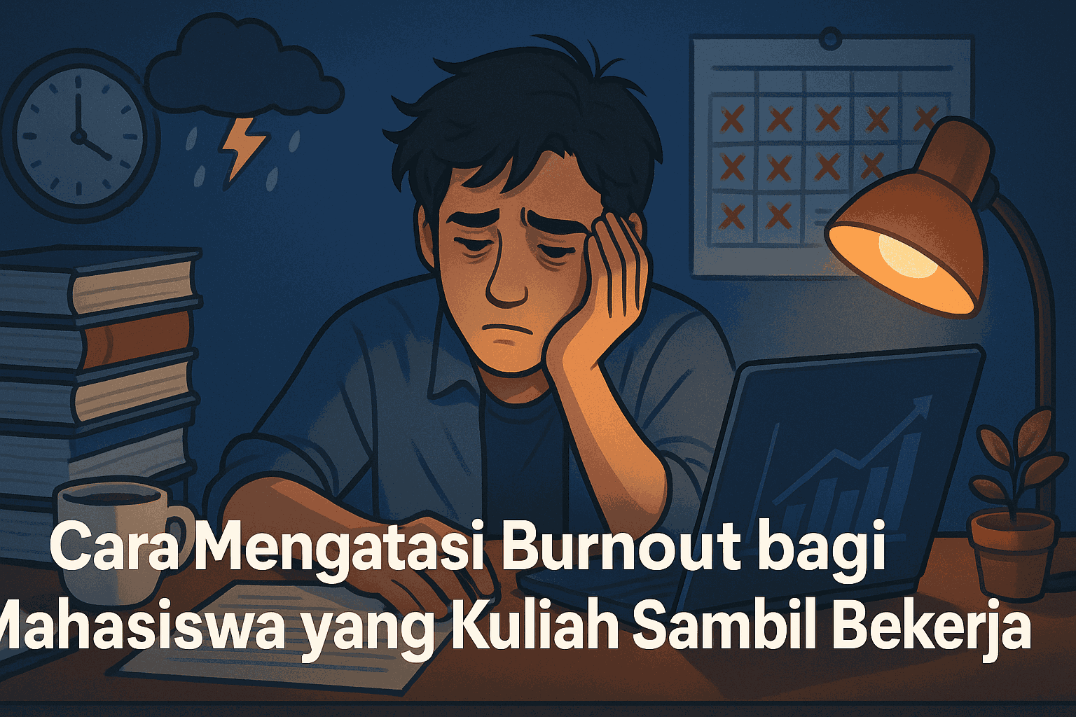 Cara Mengatasi Burnout bagi Mahasiswa yang Kuliah Sambil Bekerja