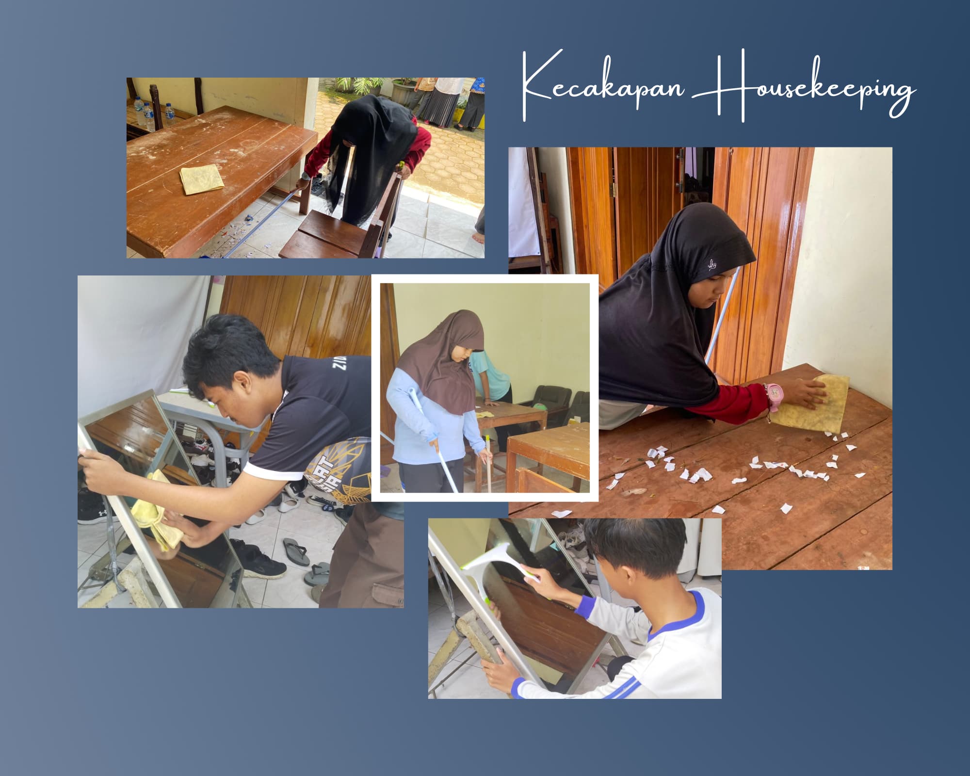 Universitas STEKOM Laksanakan Tes Kecakapan Housekeeping di SLB Negeri Ungaran untuk Latih Kemandirian Siswa