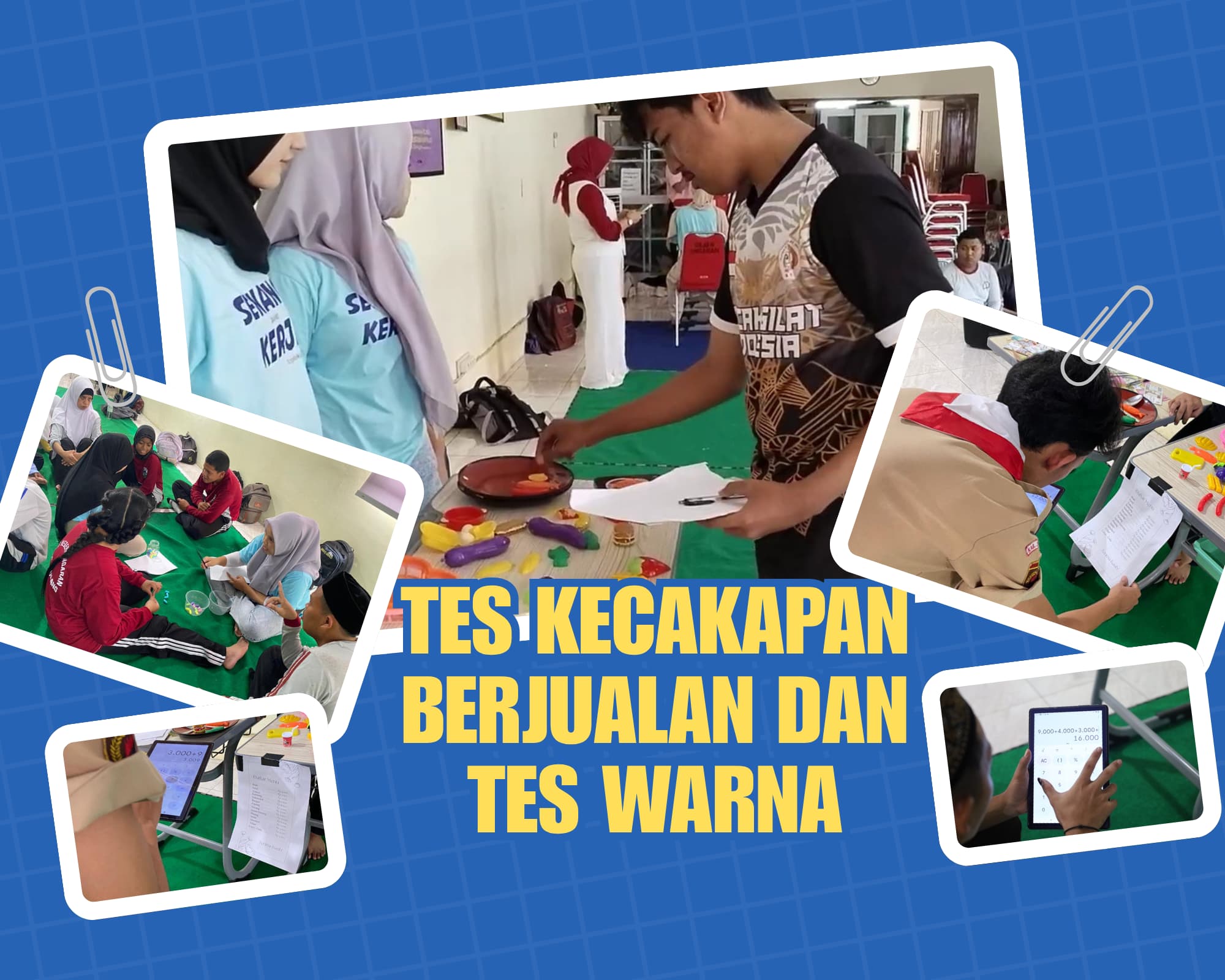 Universitas STEKOM Latih Kemampuan Jualan, Kasir, dan Tes Warna Siswa SLB Negeri Ungaran