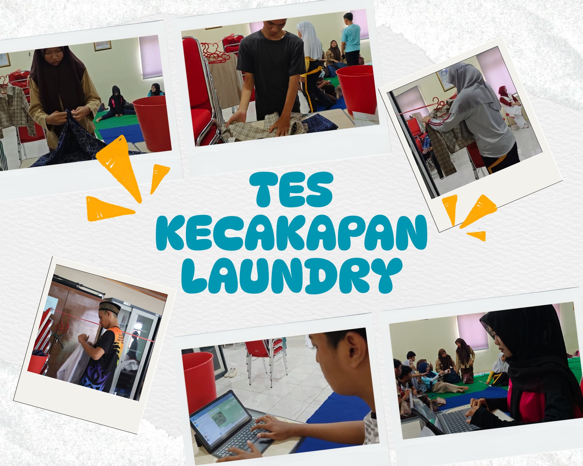 Universitas STEKOM Gelar Tes Kecakapan Laundry untuk Siswa SLB Negeri Ungaran
