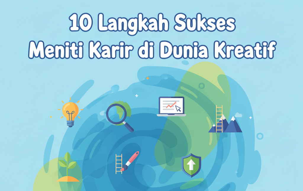 10 Langkah Sukses Meniti Karir di Dunia Kreatif