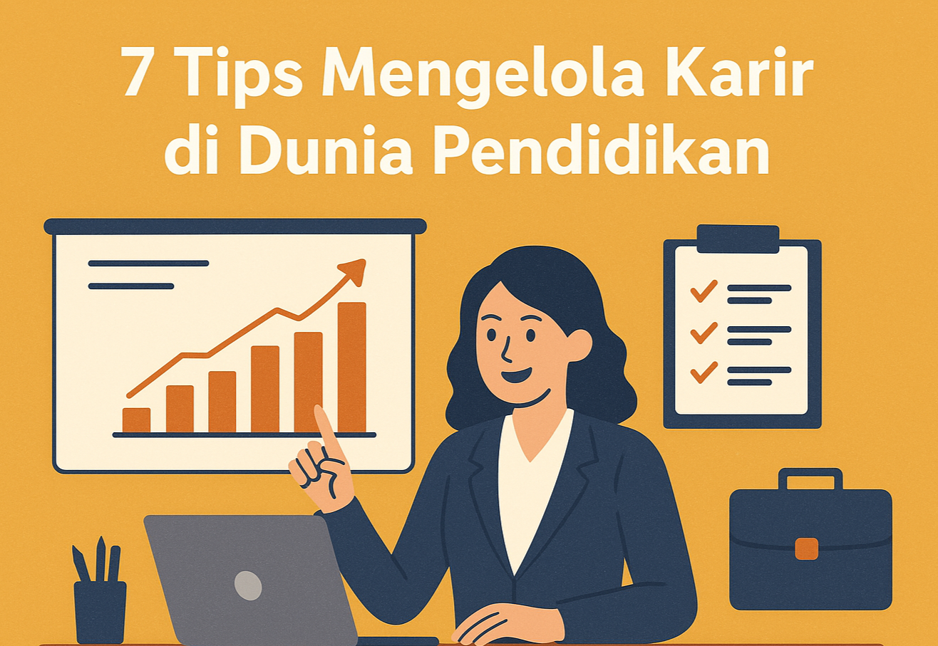 7 Tips Mengelola Karir di Dunia Pendidikan