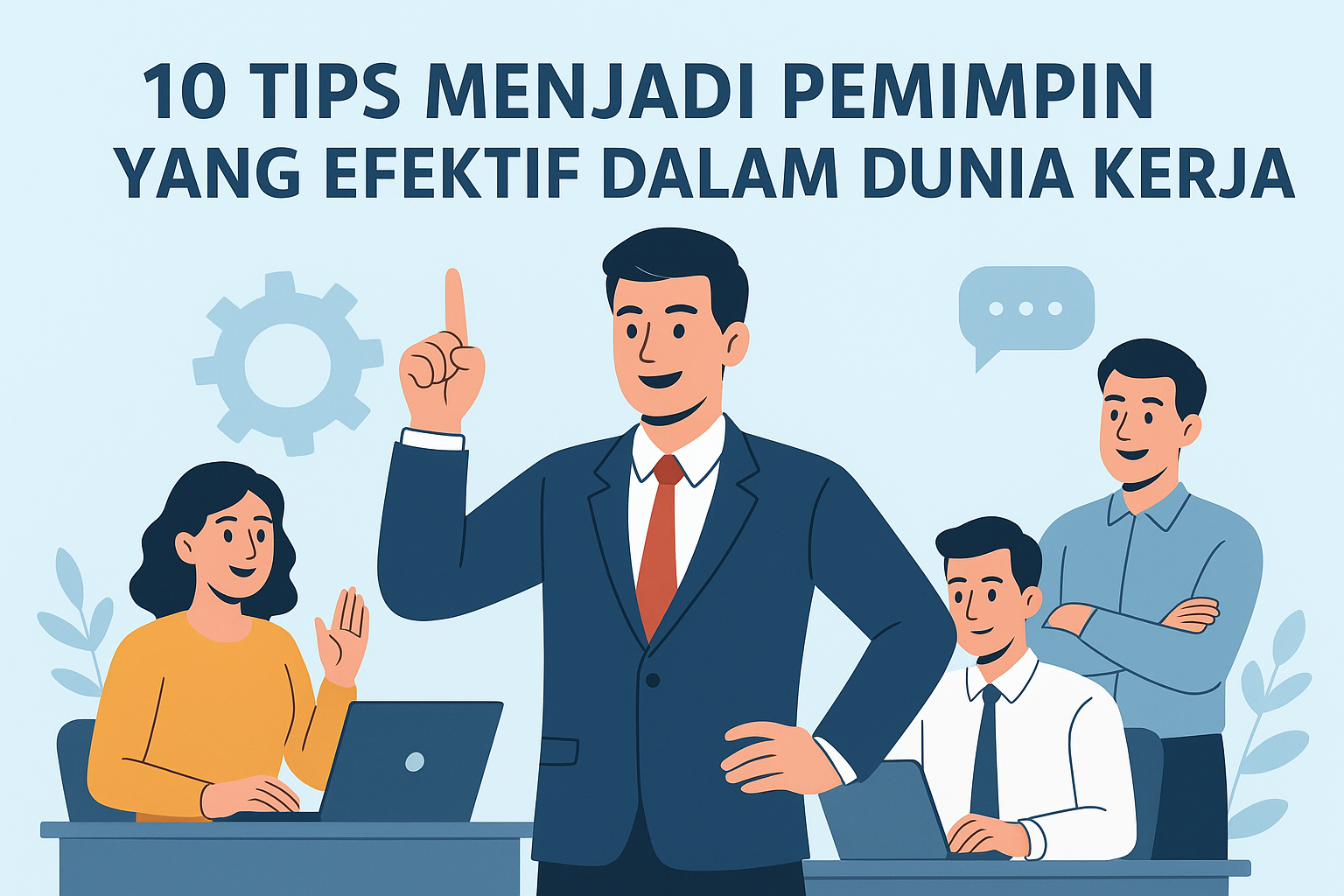 10 Tips Menjadi Pemimpin yang Efektif dalam Dunia Kerja