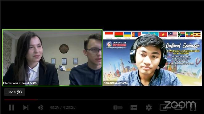 The first day of the Cultural Exchange of STEKOM University part 1 