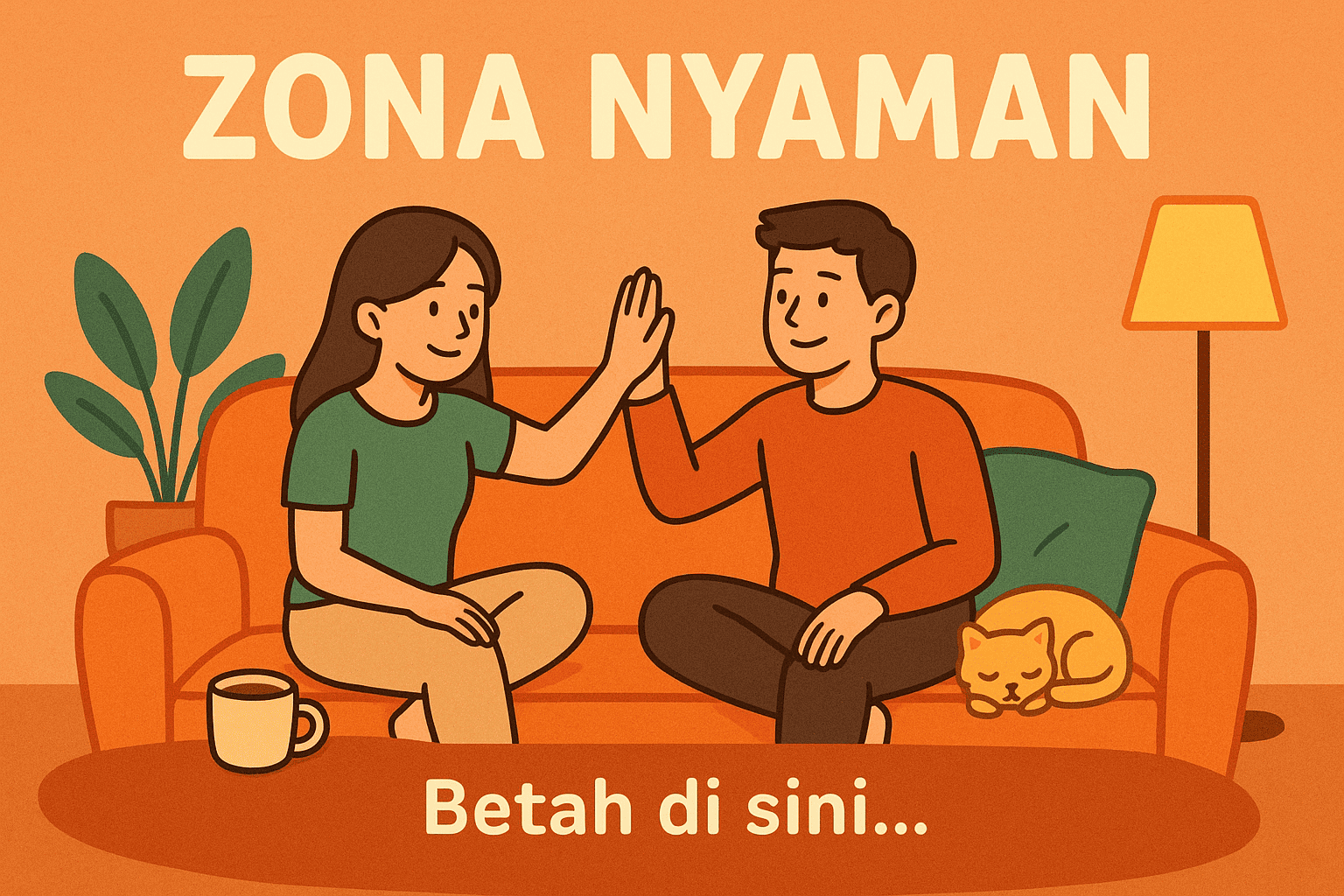 Istilah Kata Gaul Zona Nyaman dalam Hubungan Anak Muda