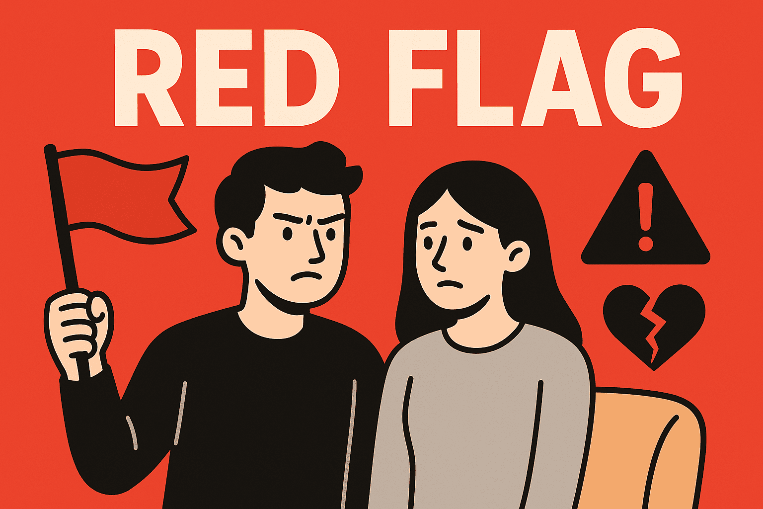 Memahami Istilah Kata Gaul Red Flag dalam Hubungan