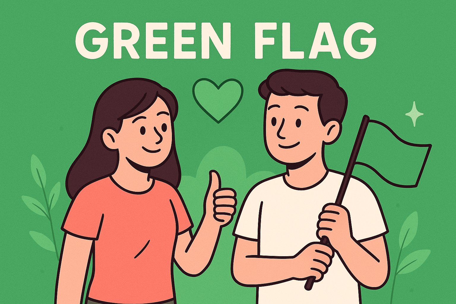 Mengenal Istilah Kata Gaul Green Flag dalam Hubungan