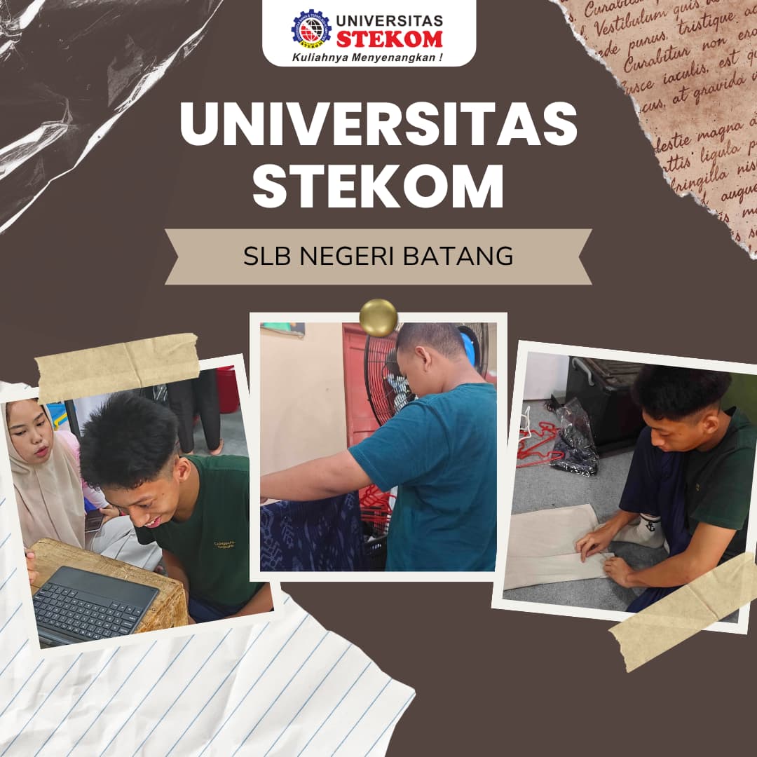 Universitas Stekom Berikan Pelatihan Laundry kepada Siswa SLB Negeri Batang untuk Perkuat Kemandirian