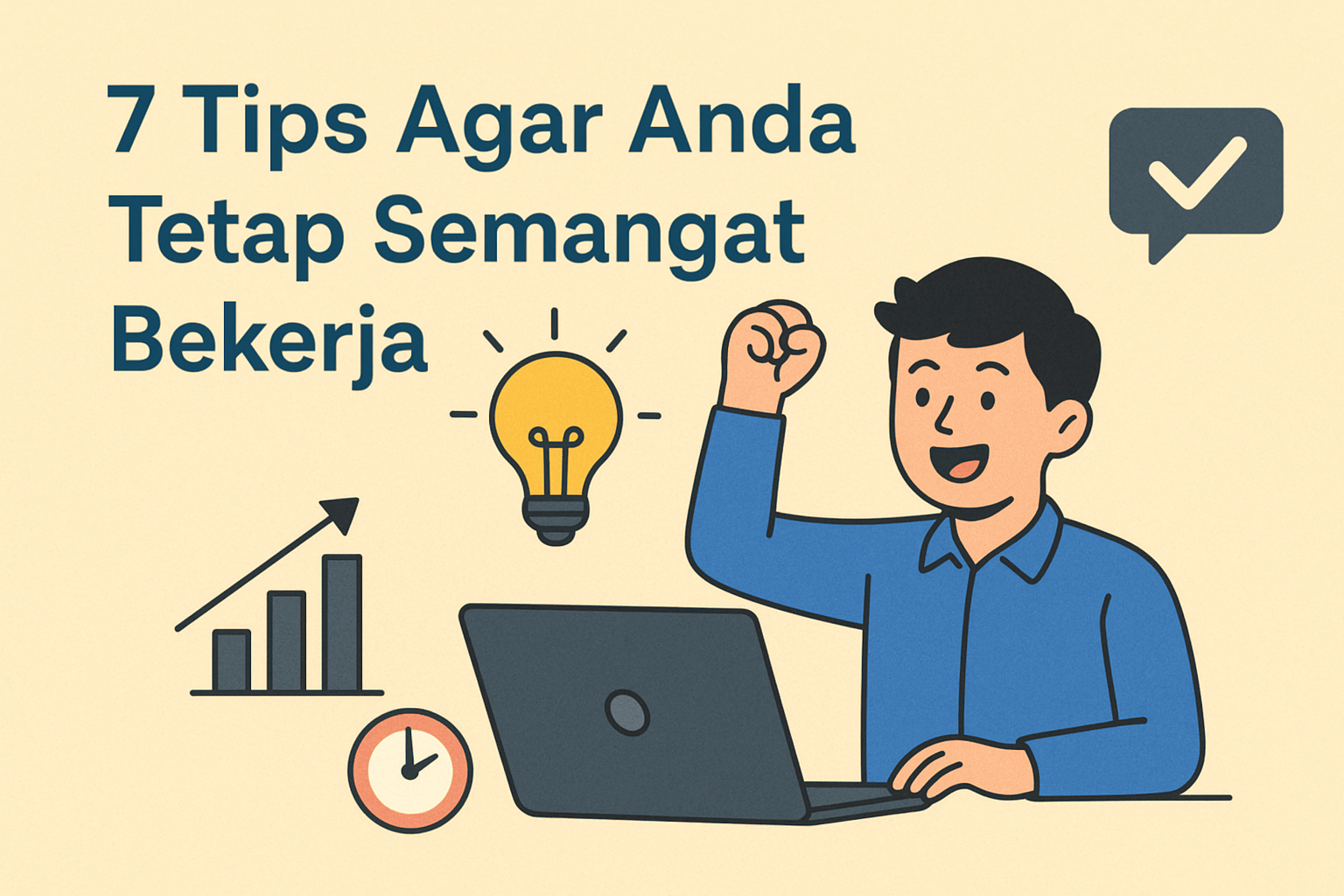 7 Tips Agar Anda Tetap Semangat Bekerja