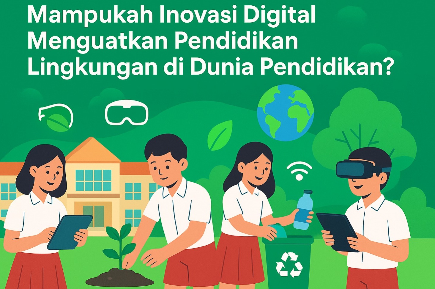 Mampukah Inovasi Digital Menguatkan Pendidikan Lingkungan di Dunia Pendidikan?