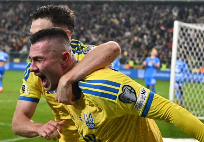 Ukraina Kalahkan Islandia 2-0 dan Amankan Tiket Play-off Piala Dunia 2026