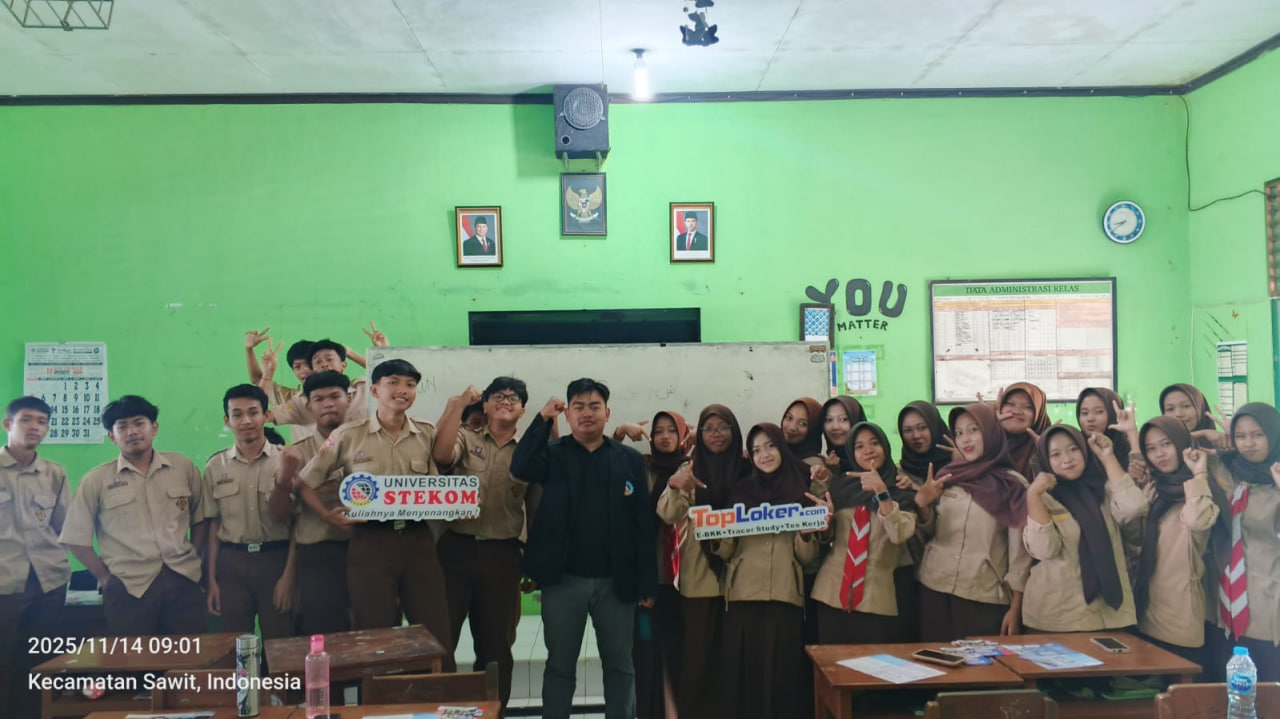 Universitas STEKOM dan TopLoker.com Sosialisasikan PMB, Program Duta, dan Beasiswa di MAN 3 Boyolali
