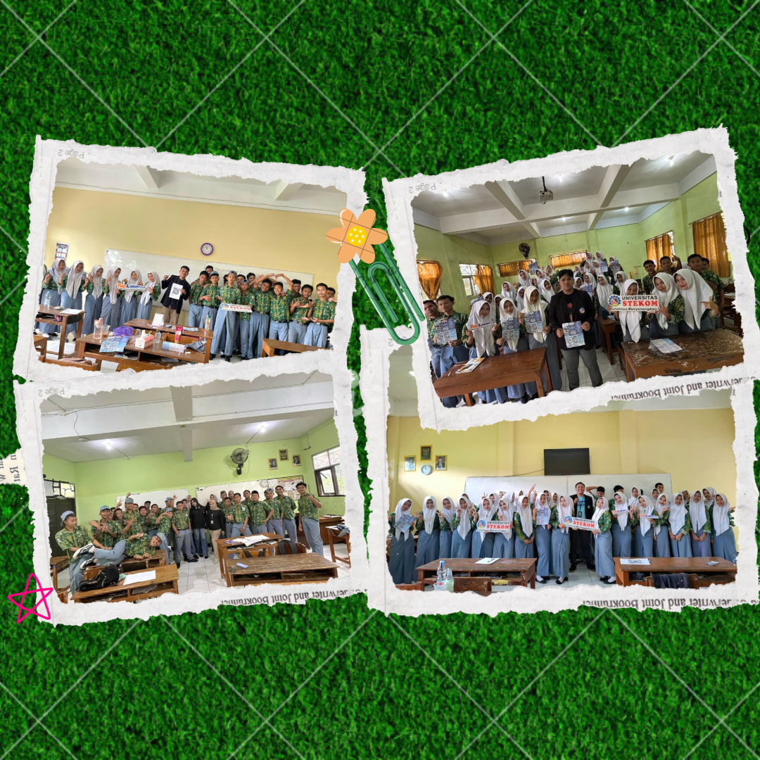 Dorong Akses Pendidikan Tinggi, Universitas STEKOM dan TopLoker.com Sosialisasikan PMB dan Program DUTA di SMK Ma’arif NU 01 Limpung