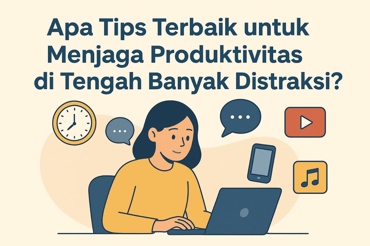 Apa Tips Terbaik untuk Menjaga Produktivitas di Tengah Banyak Distraksi?