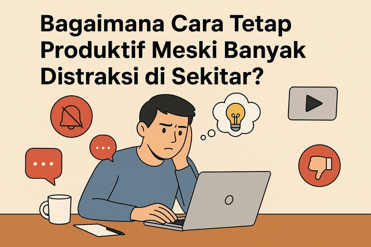 Bagaimana Cara Tetap Produktif Meski Banyak Distraksi di Sekitar?