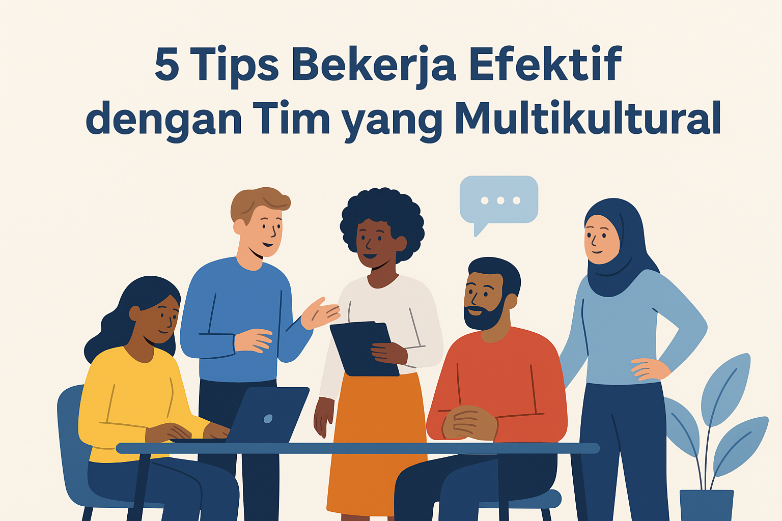 5 Tips Bekerja Efektif dengan Tim yang Multikultural