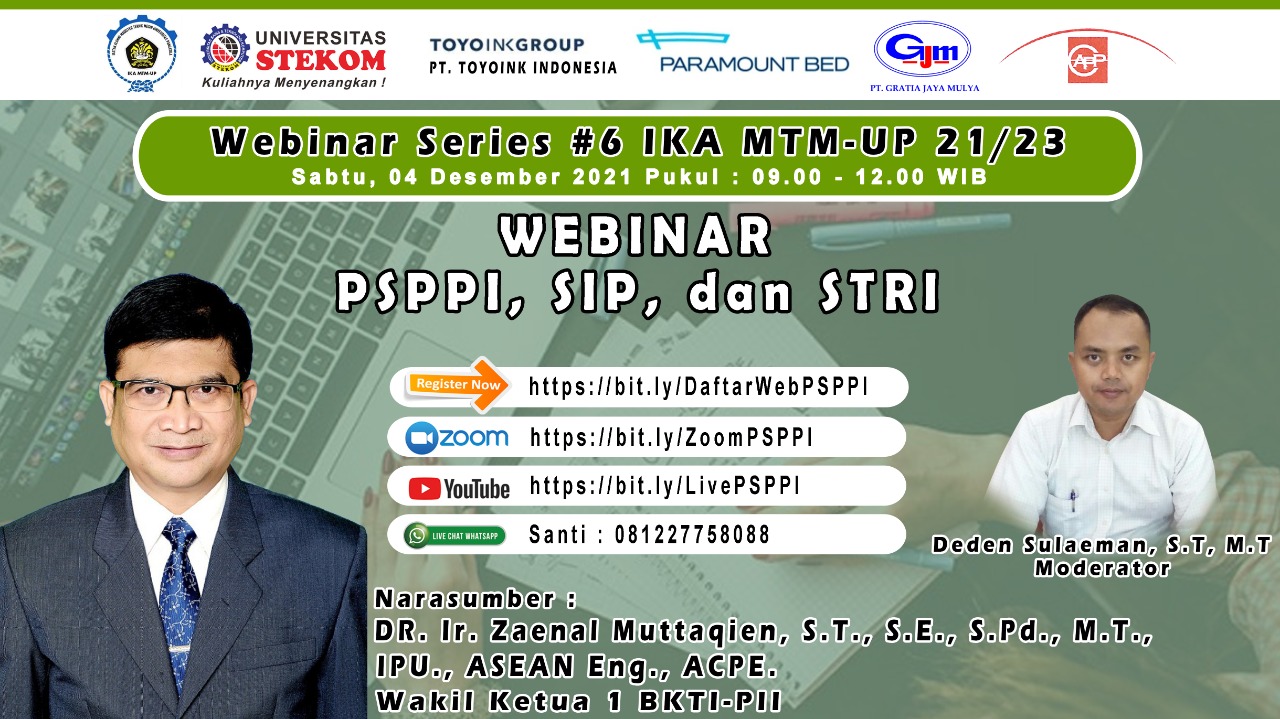 PSPPI, SIP, dan STRI