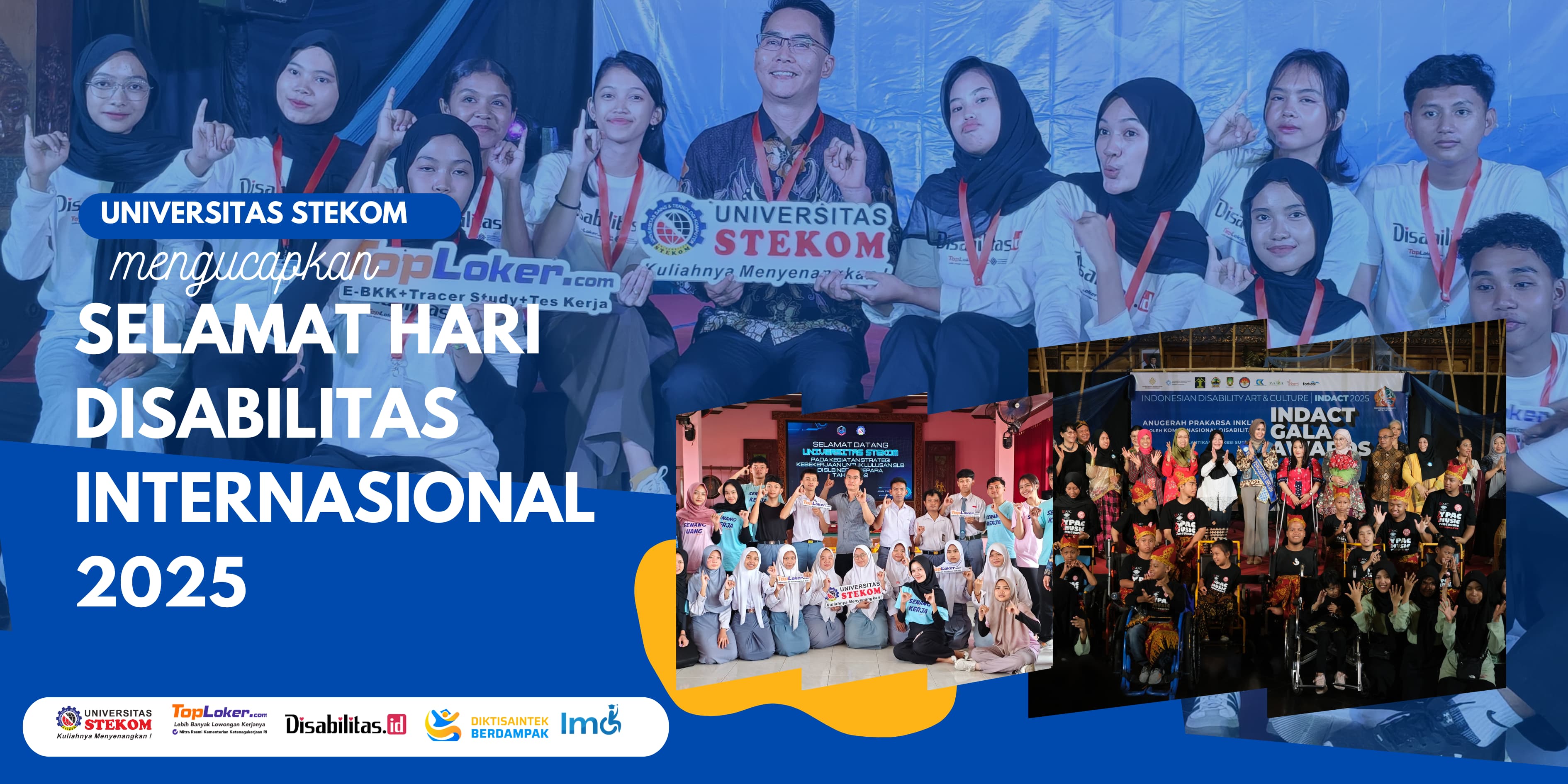 Universitas STEKOM Mengucapkan Selamat Hari Disabilitas Internasional 2025
