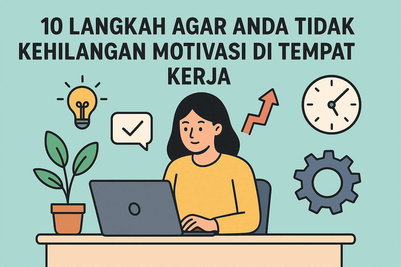 10 Langkah Agar Anda Tidak Kehilangan Motivasi di Tempat Kerja
