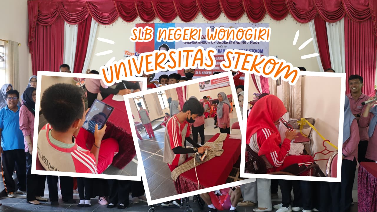 Universitas Stekom adakan Tes Kecakapan Laundry bagi Siswa Disabilitas Di SLB Negeri Wonogiri