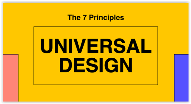 TUJUH PRINSIP DASAR DESAIN UNIVERSAL