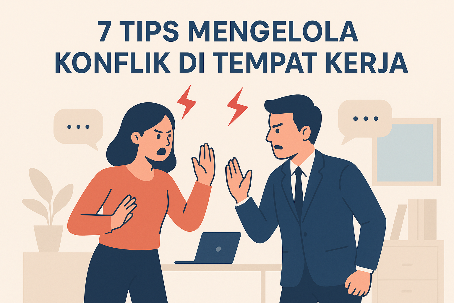 7 Tips Mengelola Konflik di Tempat Kerja