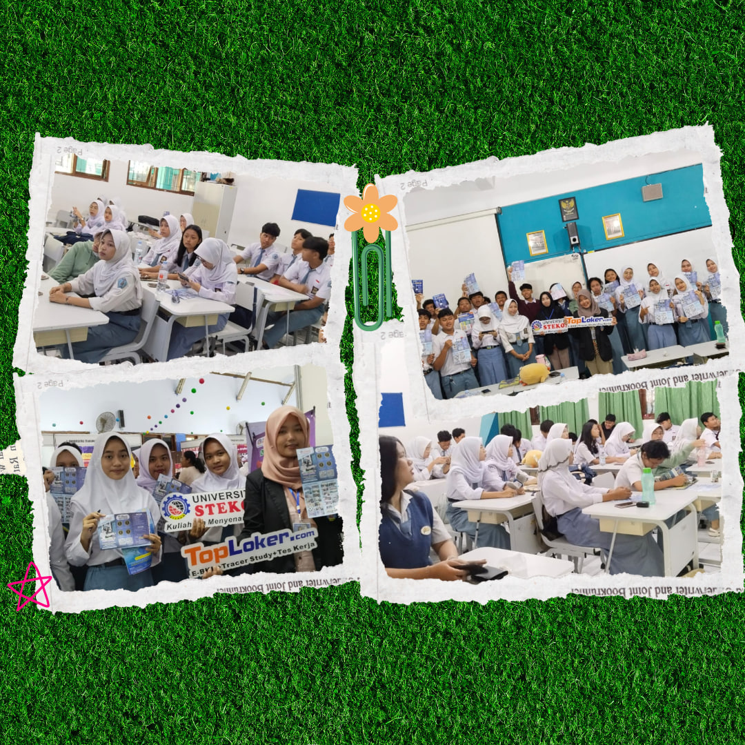 Dukung Akses Pendidikan Tinggi, TopLoker.com dan Universitas STEKOM Gelar Expo dan Sosialisasi di SMAN 1 Ungaran