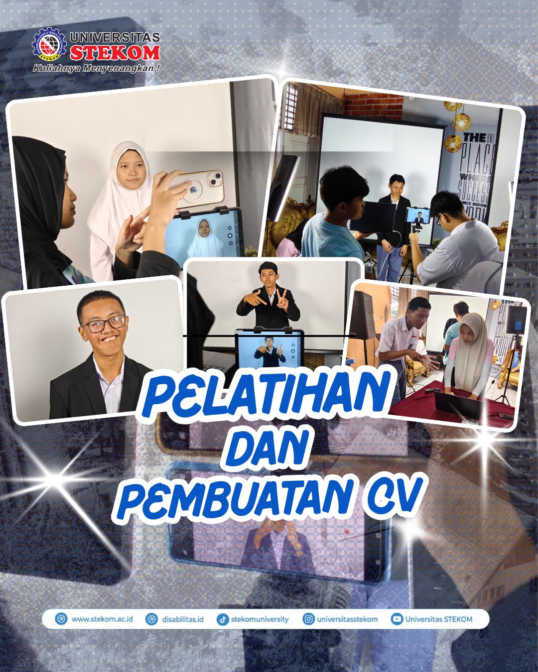 Universitas STEKOM Berikan Pelatihan dan Pembuatan CV bagi Siswa SLB Negeri Semarang