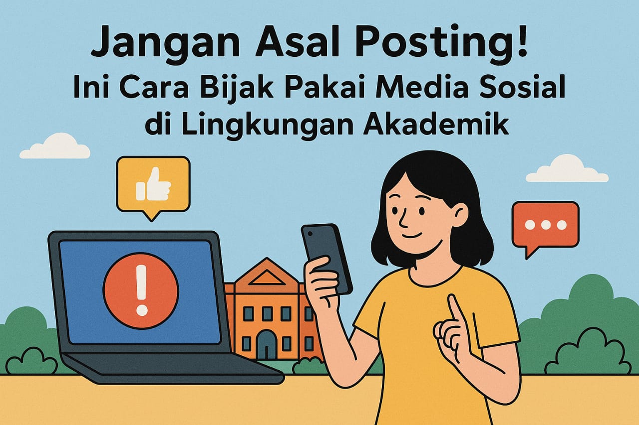 Jangan Asal Posting! Ini Cara Bijak Pakai Media Sosial di Lingkungan Akademik