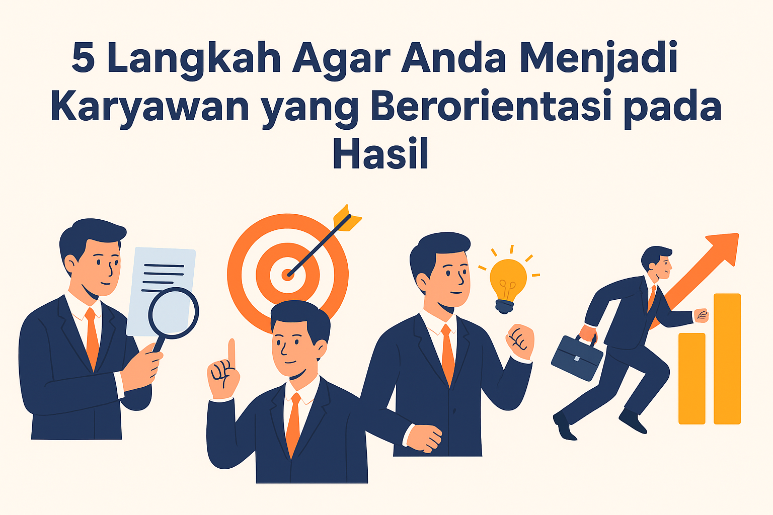 5 Langkah Agar Anda Menjadi Karyawan yang Berorientasi pada Hasil