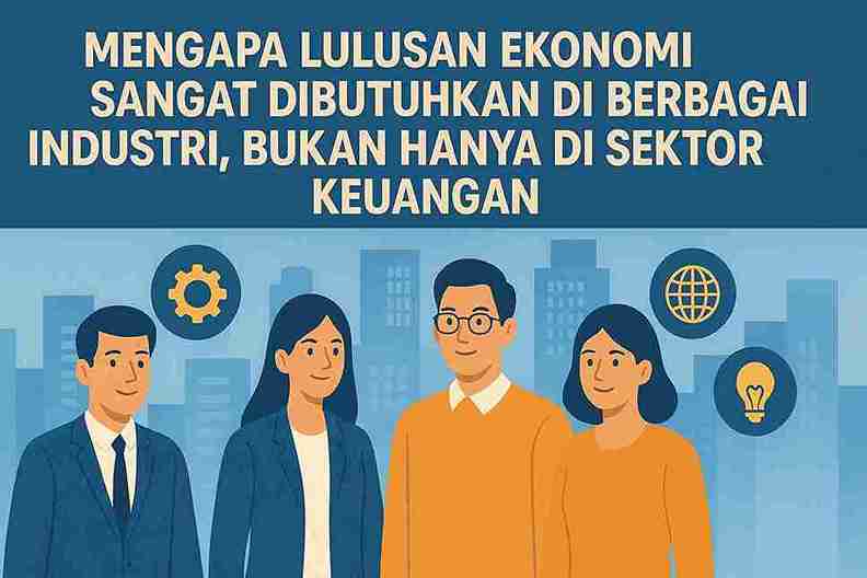Mengapa Lulusan Ekonomi Sangat Dibutuhkan di Berbagai Industri, Bukan Hanya di Sektor Keuangan?