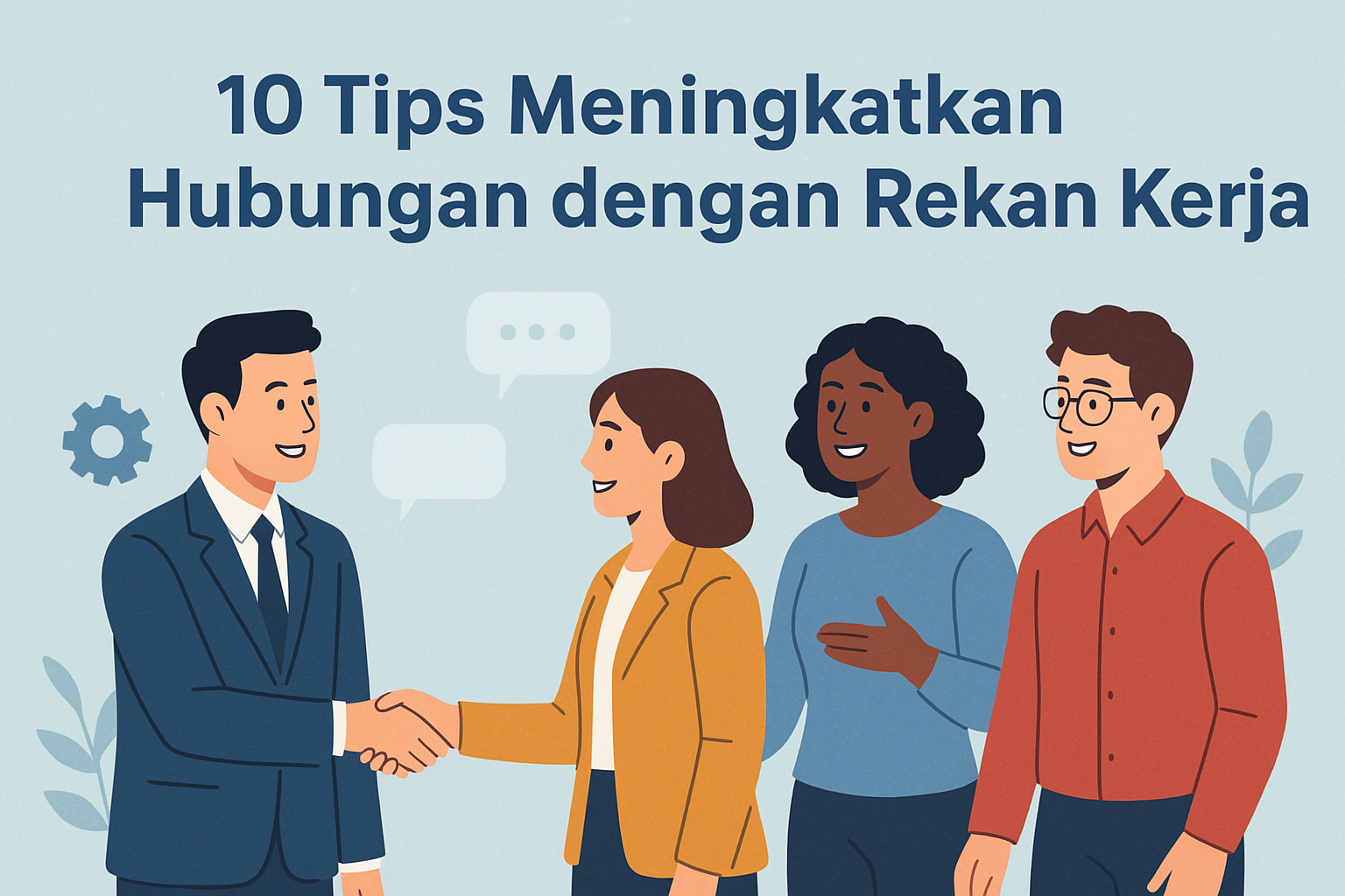 10 Tips Meningkatkan Hubungan dengan Rekan Kerja