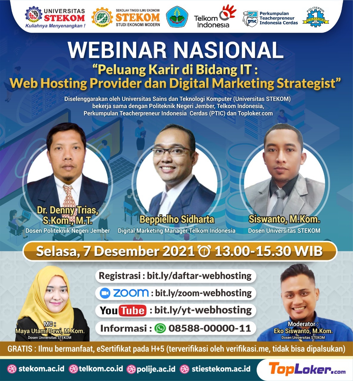 Peluang Karir di Bidang IT : Web Hosting Provider dan Digital Marketing Strategist