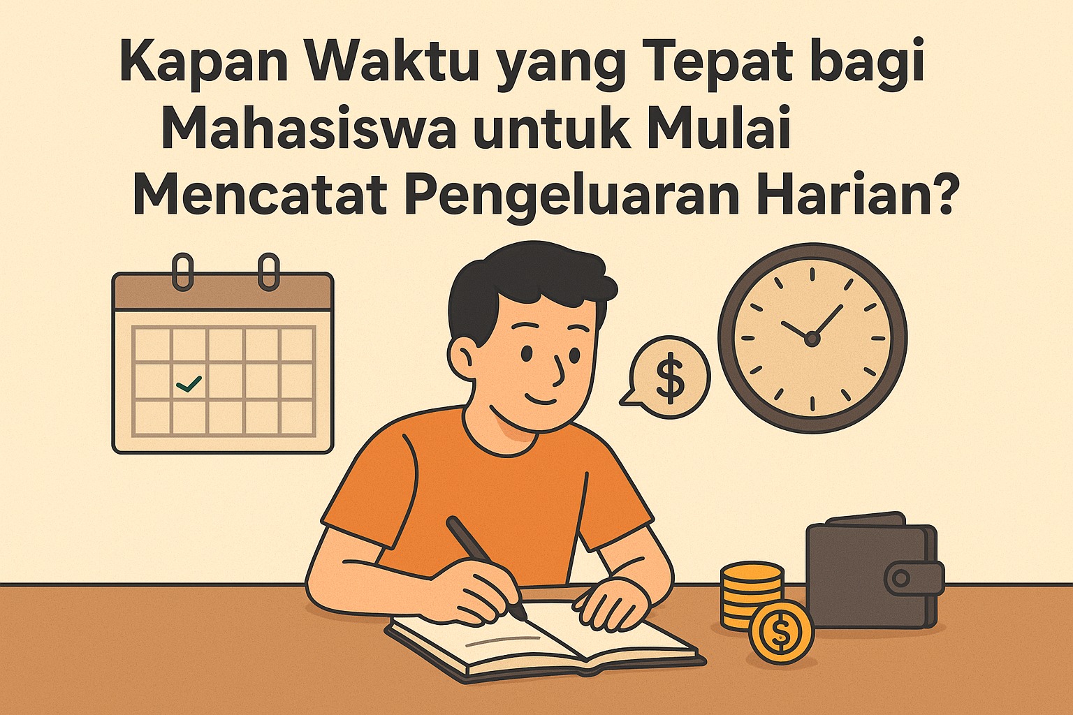 Kapan Waktu yang Tepat bagi Mahasiswa untuk Mulai Mencatat Pengeluaran Harian?