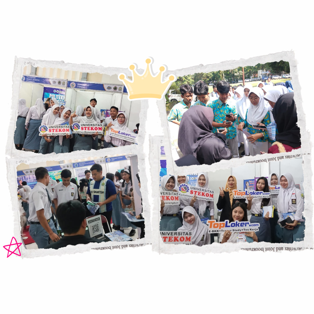 Sinergi Pendidikan dan Karier, Universitas STEKOM Cabang Sruwen Ikuti Expo Campus SMAN 3 Salatiga Bersama TopLoker.com