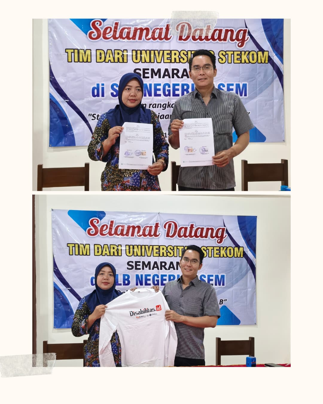 Universitas Stekom dan SLB Negeri Lasem Resmi Jalin Kerja Sama melalui Penandatanganan MoU