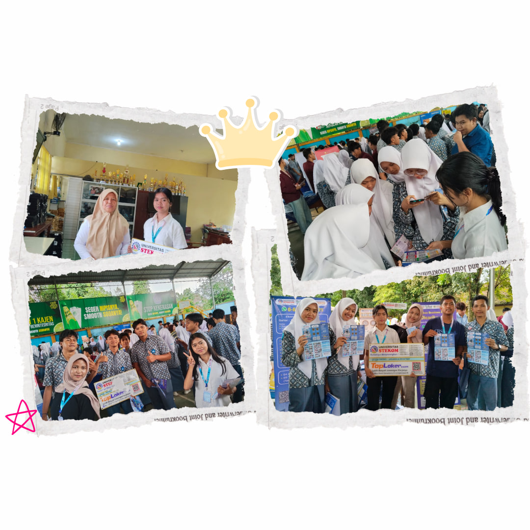 Duta Teladan Universitas STEKOM Wakili Kampus di Expo SMAN 1 Kajen, Gandeng TopLoker.com
