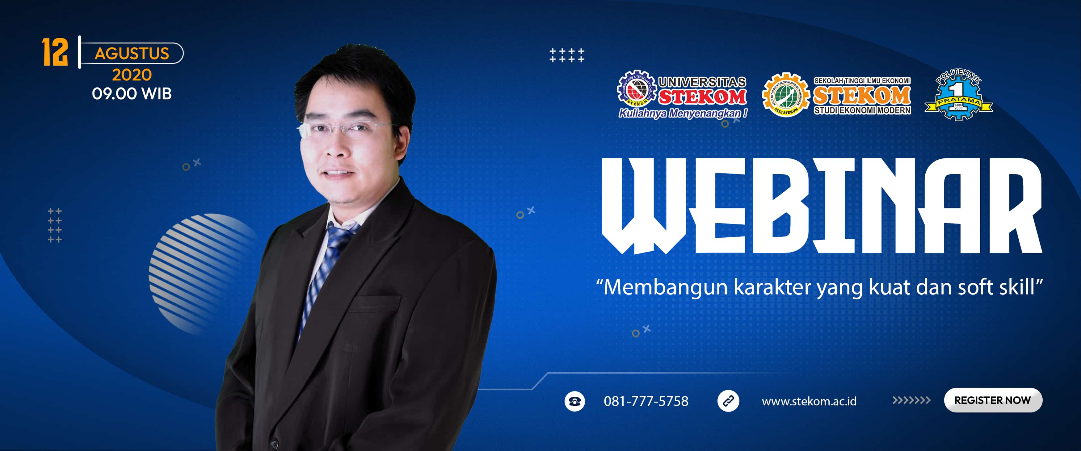 Rektor Universitas Stekom Bicara Karakter dan Softskill di hadapan peserta PPU