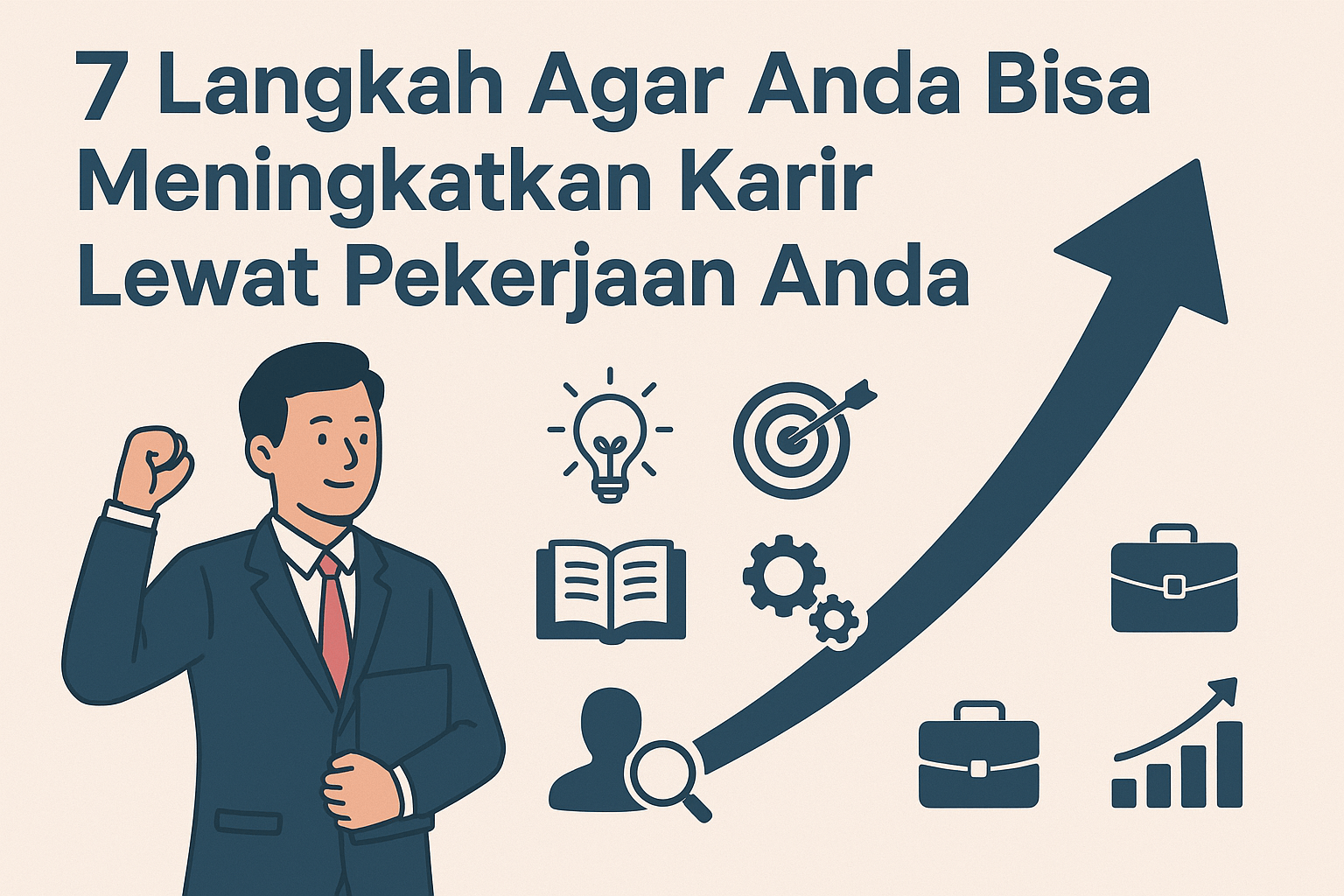 7 Langkah Agar Anda Bisa Meningkatkan Karir Lewat Pekerjaan Anda