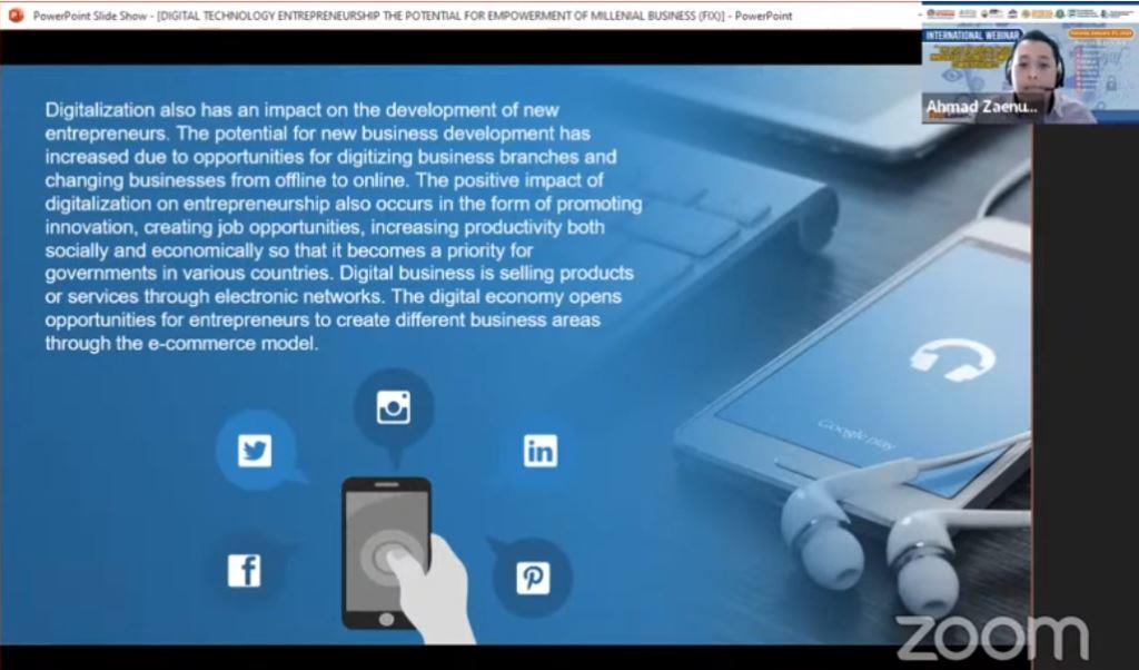 International Webinar 2023 - The Role of Digital Based Innovative to Improve Competitiveness – Part 2
