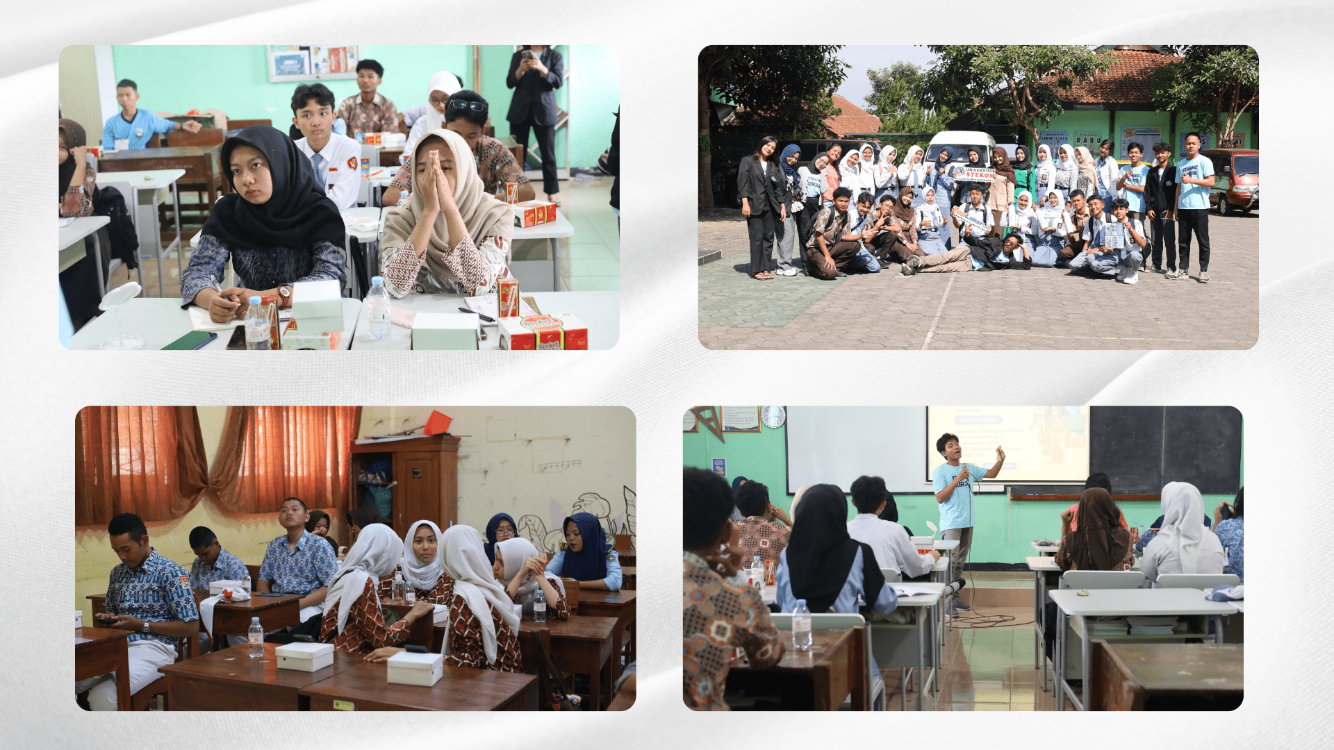 Beasiswa Kuliah Universitas STEKOM untuk SMK Muhammadiyah 1 Salam Kabupaten Magelang