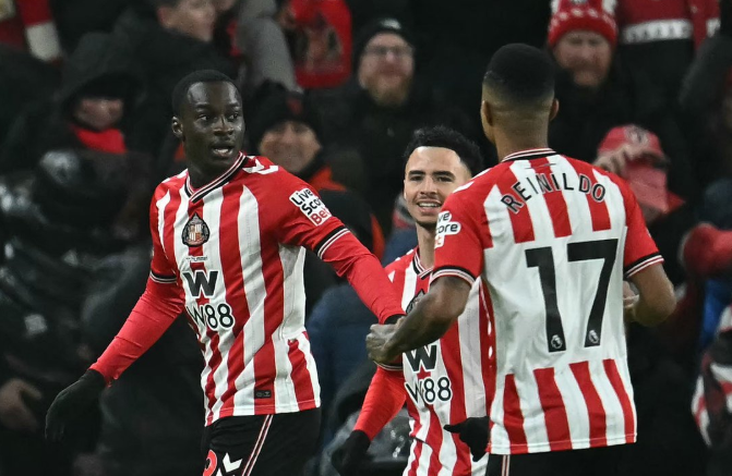 Sunderland Tampil Dominan dan Menang 3-0 atas Burnley di Premier League