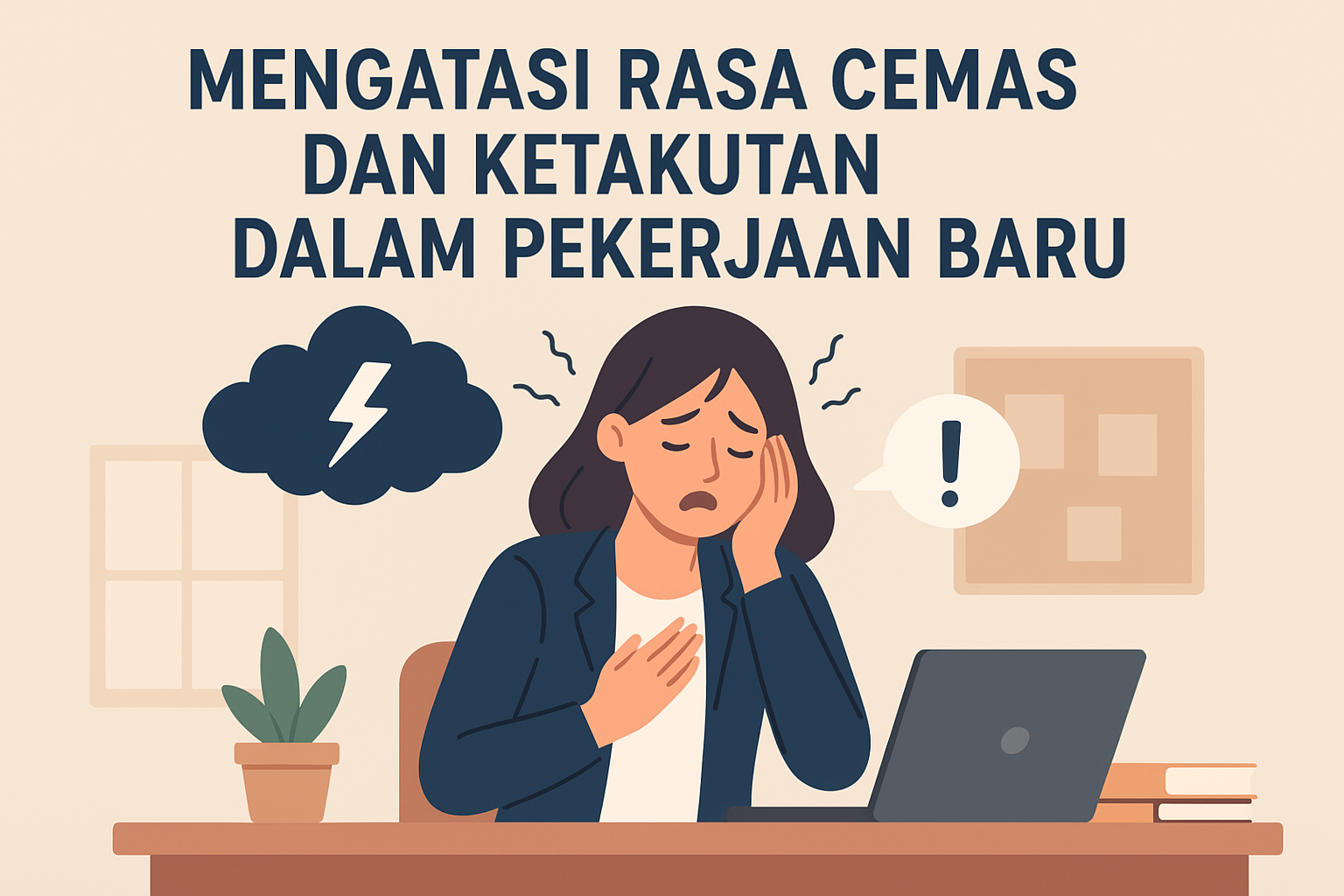Mengatasi Rasa Cemas dan Ketakutan dalam Pekerjaan Baru