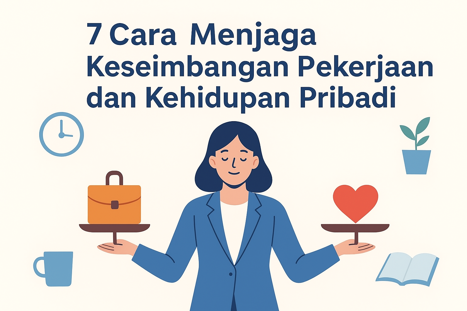 7 Cara Menjaga Keseimbangan Pekerjaan dan Kehidupan Pribadi