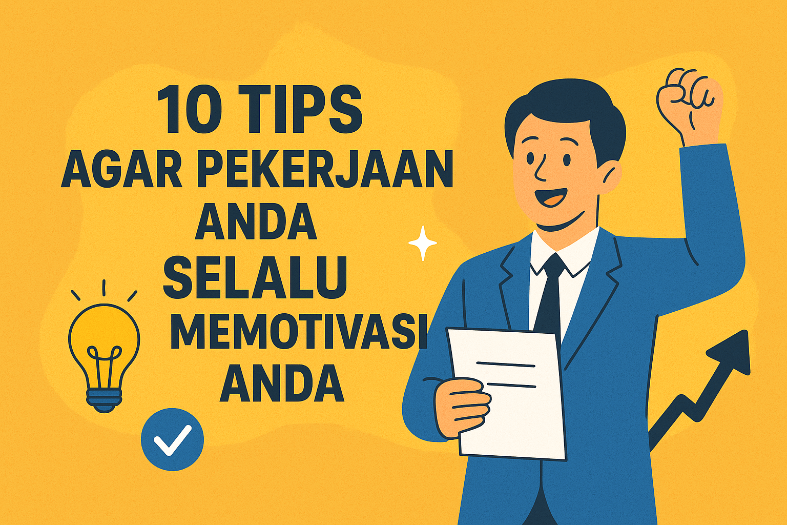 10 Tips Agar Pekerjaan Anda Selalu Memotivasi Anda