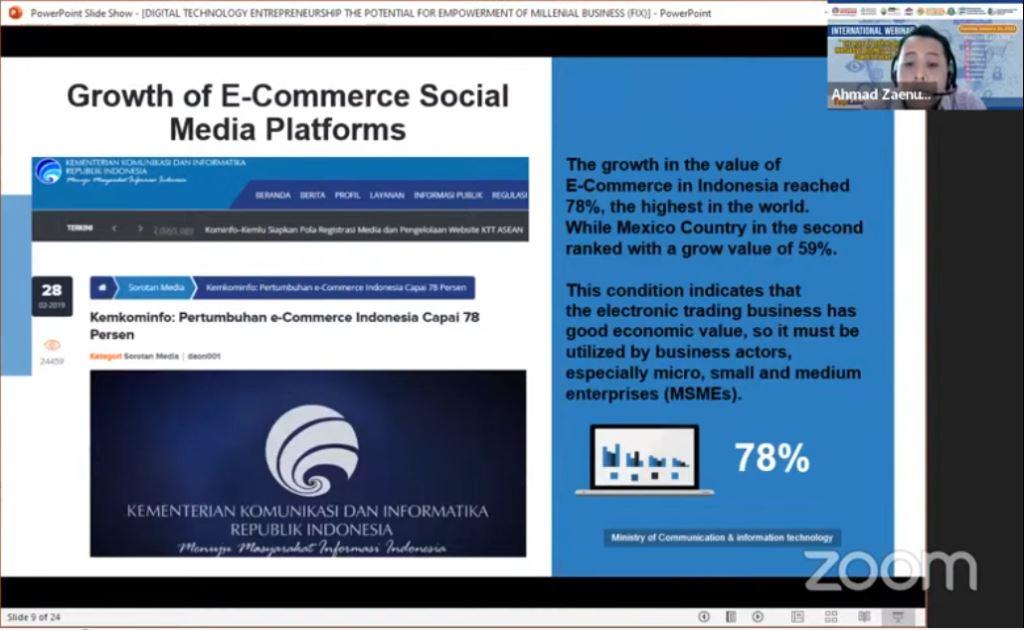 International Webinar 2023 - The Role of Digital Based Innovative to Improve Competitiveness – Part 6