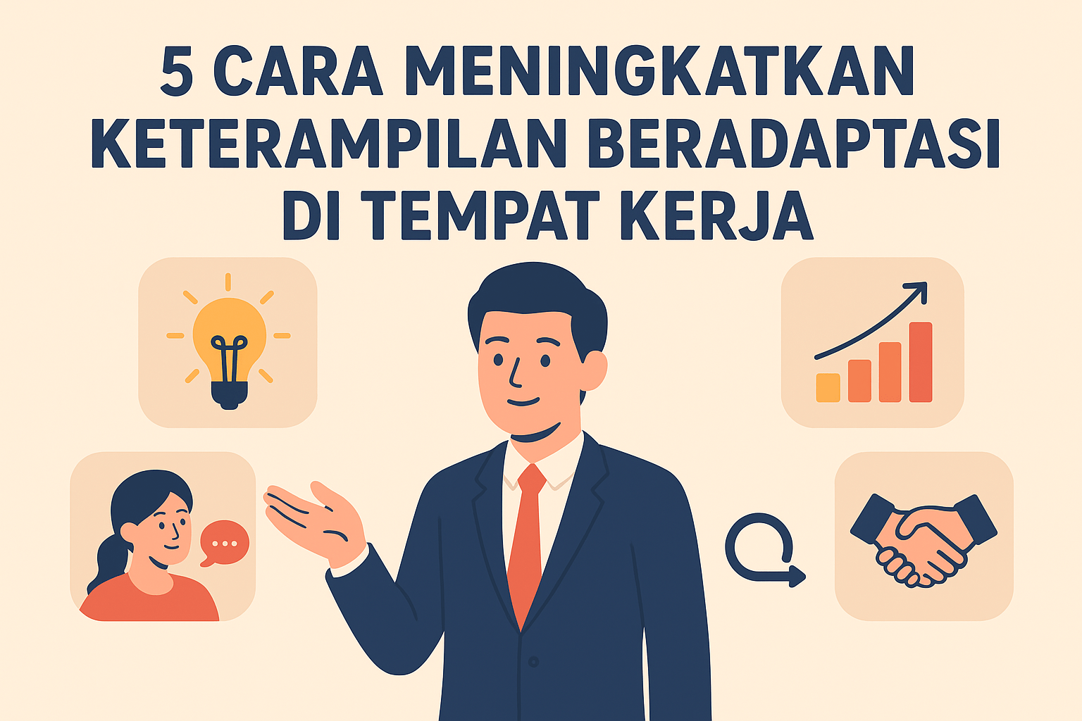 5 Cara Meningkatkan Keterampilan Beradaptasi di Tempat Kerja