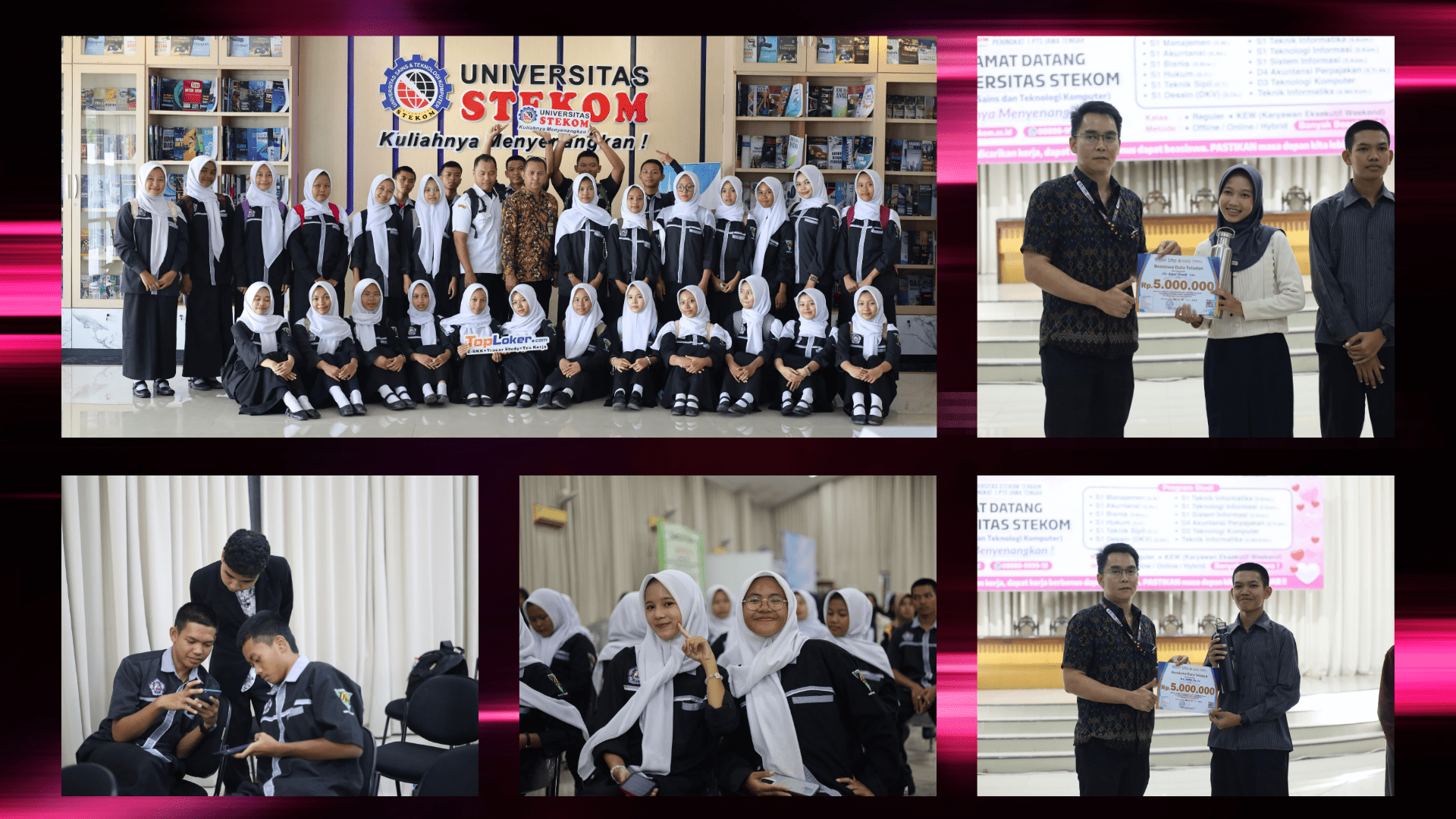 Beasiswa Kuliah Universitas STEKOM untuk SMKN 1 SLAWI Kabupaten Tegal