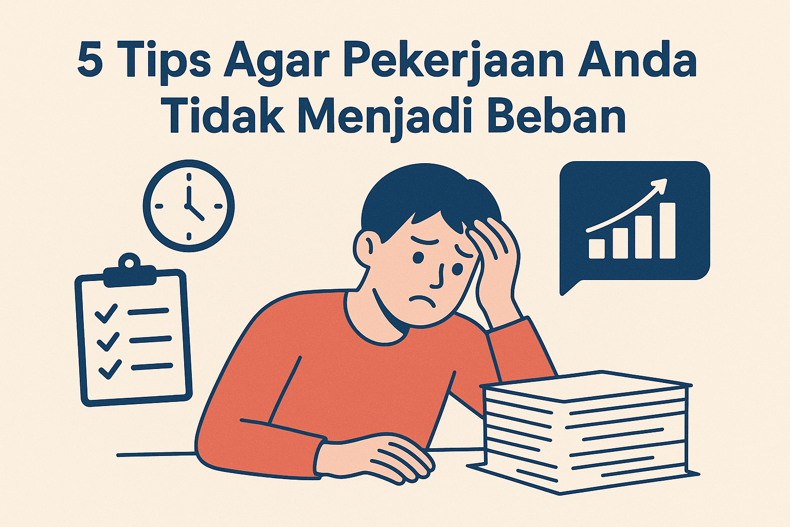 5 Tips Agar Pekerjaan Anda Tidak Menjadi Beban